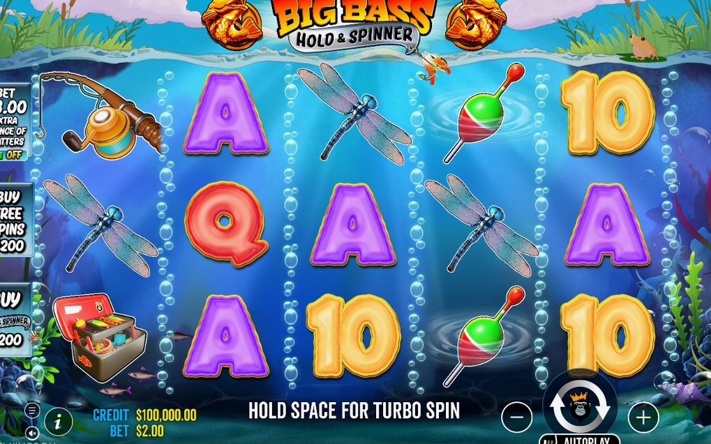 Big Bass – Hold & Spinner