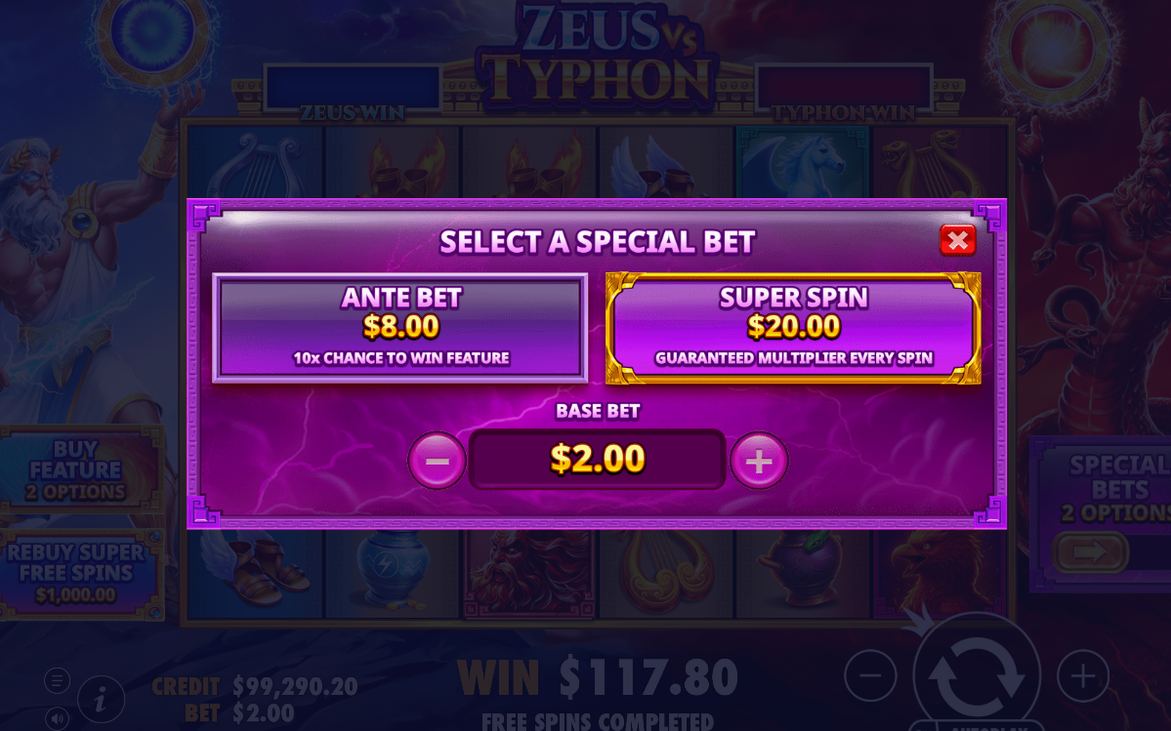 BONUS-symboler på rulle 2 till 5 inför Free Spins